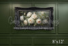 Moss Wainscott Floral Wall (VR)