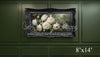 Moss Wainscott Floral Wall (VR)