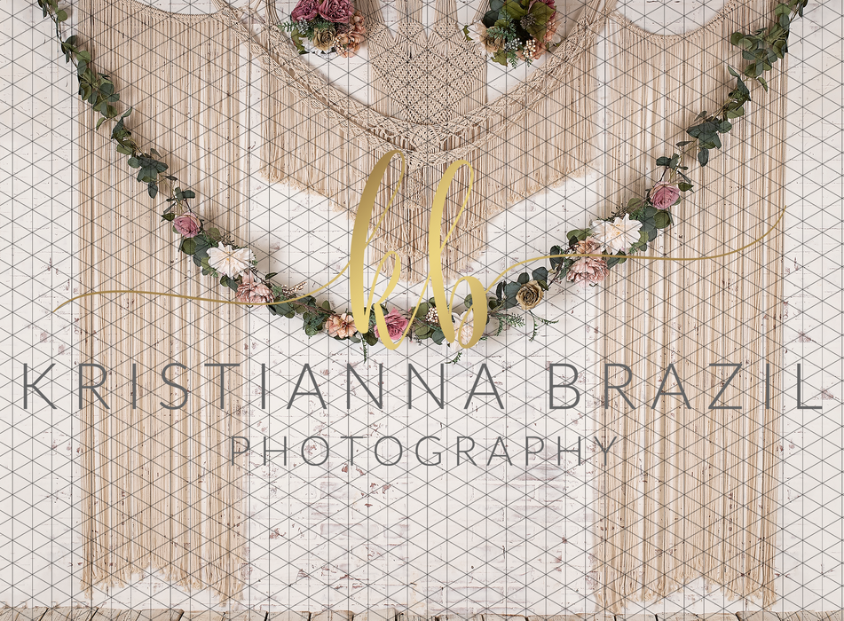 Mother of All Floral Macrame