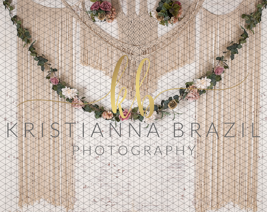 Mother of All Floral Macrame