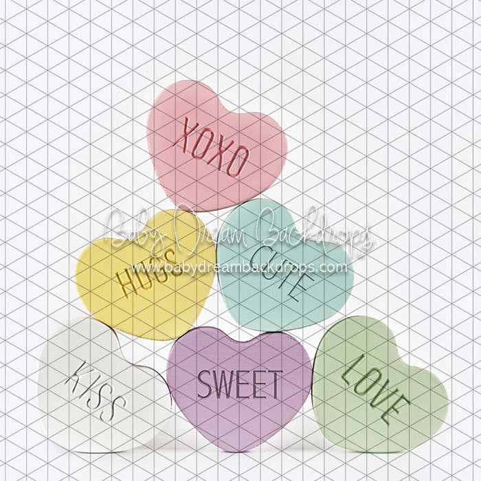 X Drop my candy valentine