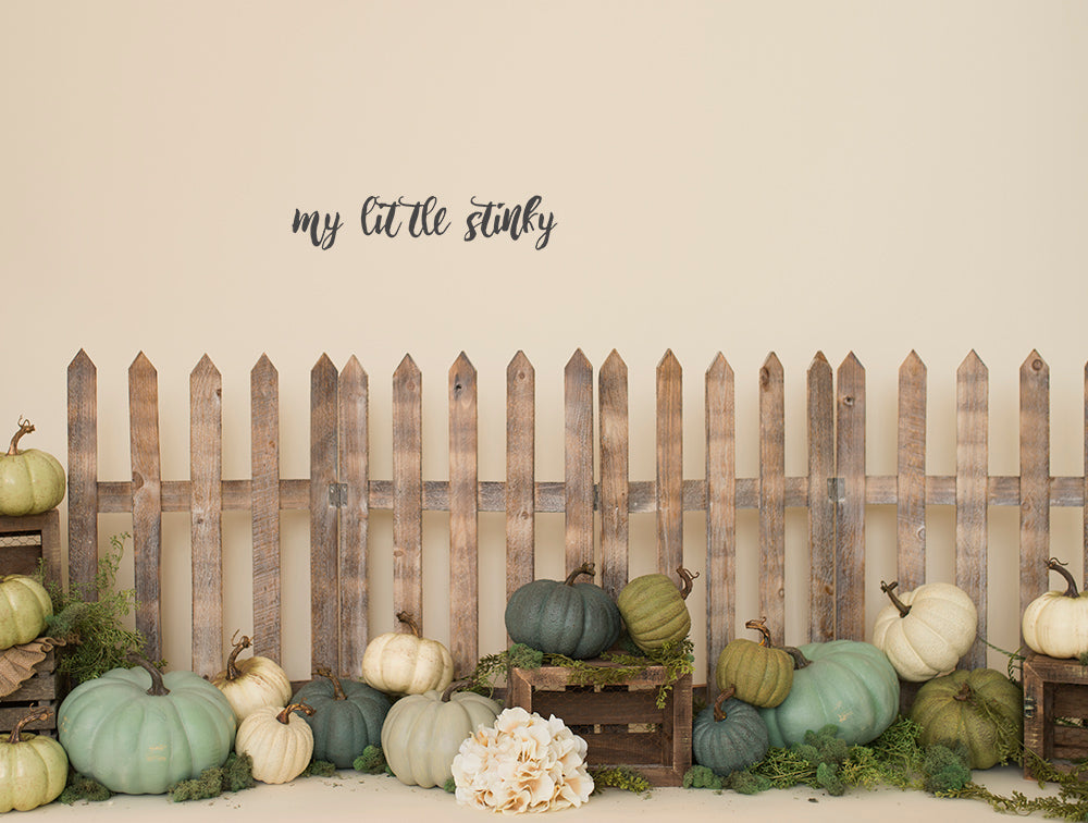 pumpkin patch fence clipart