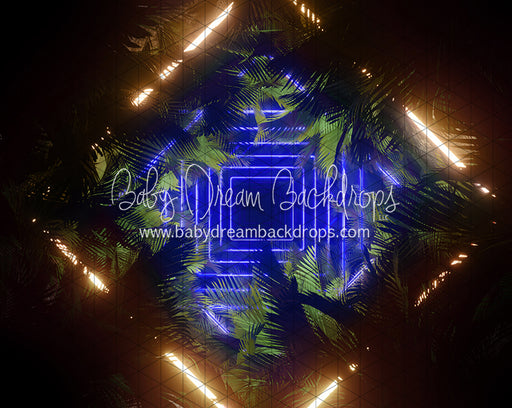 Neon Jungle Blue (CC)