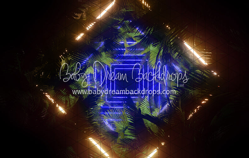 Neon Jungle Blue (CC)