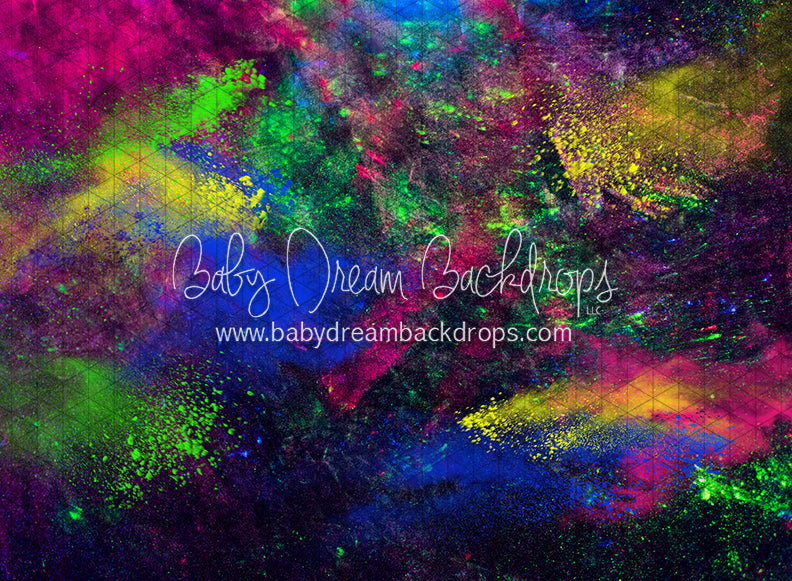 Neon Paint Party (CC) – Baby Dream Backdrops