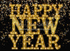 New Year Marquee Gold