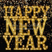 New Year Marquee Gold