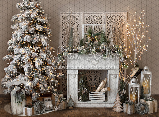 Noel Sparkle Fireplace (BS)