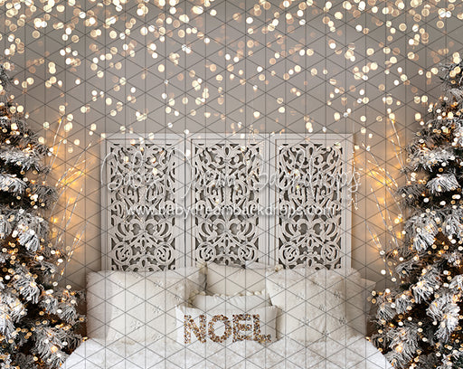 Noel Sparkle Queen Headboard (BS)