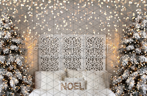 Noel Sparkle Queen Headboard (BS)