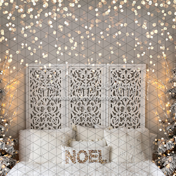 Noel Sparkle Queen Headboard (BS)