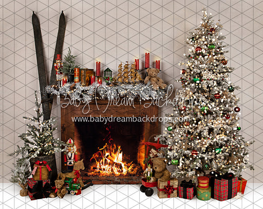 North Pole Fireplace (JA)