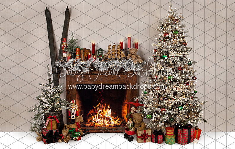 North Pole Fireplace (JA)