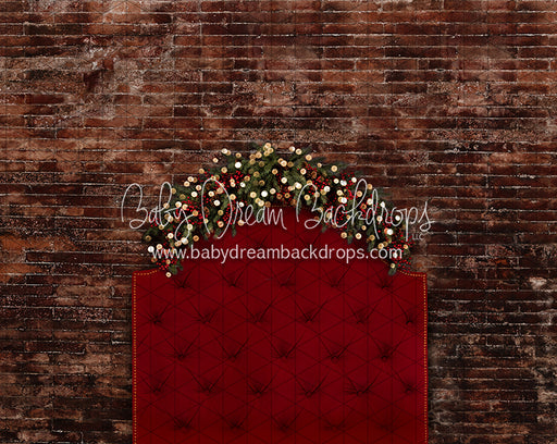 Northern Nook Red Queen Headboard (JA)