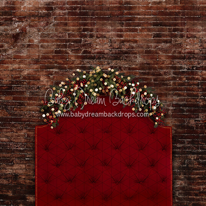 Northern Nook Red Queen Headboard (JA)
