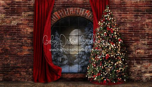 Northern Nook Window Curtains Tree (JA)