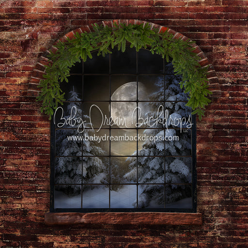 Northern Nook Window (Greens)