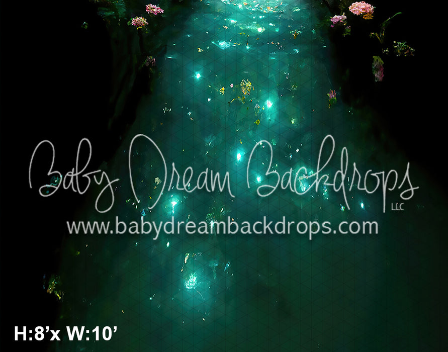 Ocean Path Castle Floor Fabric Drop (BD)