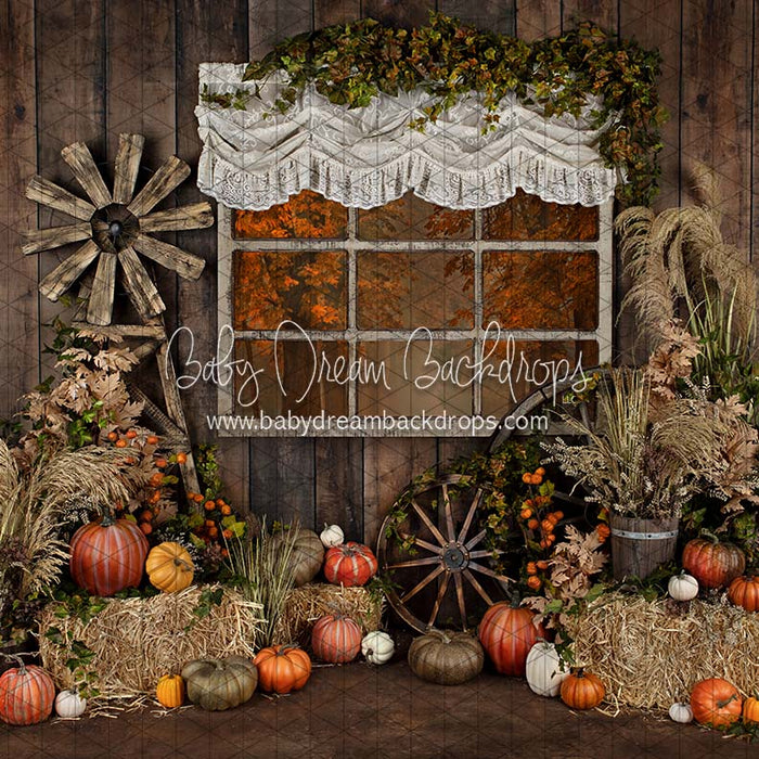 X Drop october farm window