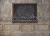 Old School House Chalk Board (Blank) (JA)