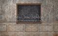 Old School House Chalk Board (Blank) (JA)