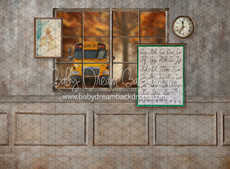 Old School Window (Fall) (JA)