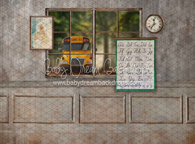 Old School Window (Summer) (JA)