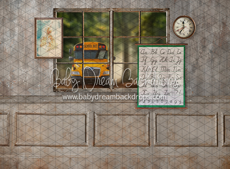 Old School Window (Summer) (JA)