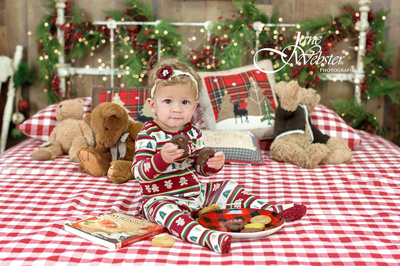 Old Time Christmas Headboard