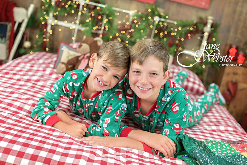 Old Time Christmas Headboard