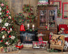 Old Time Christmas Wall RIGHT 8x10 - SD