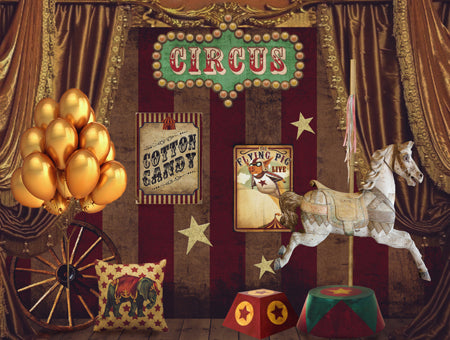 Old Time Circus 60x80 Horizontal JM  