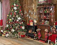 Old Time Christmas Corner RIGHT 8x10 - SD 