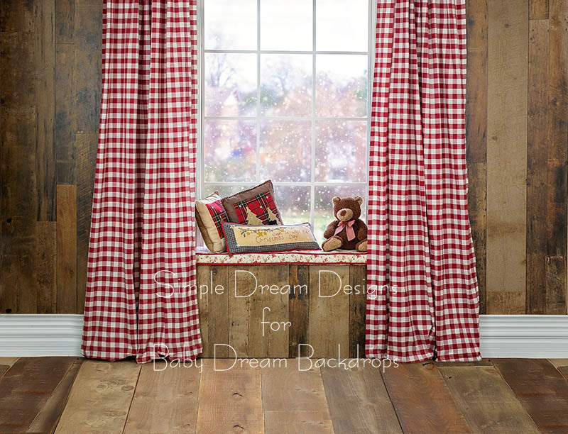 Old Time Christmas Window 6x8 - SD  