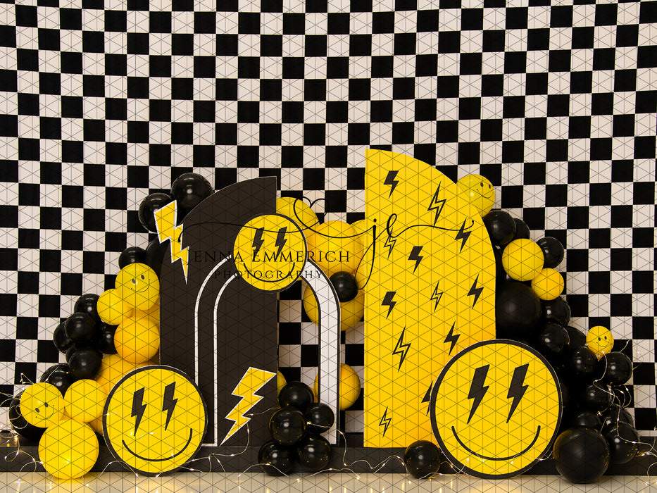 One HAPPY Dude Yellow and Black (JE)