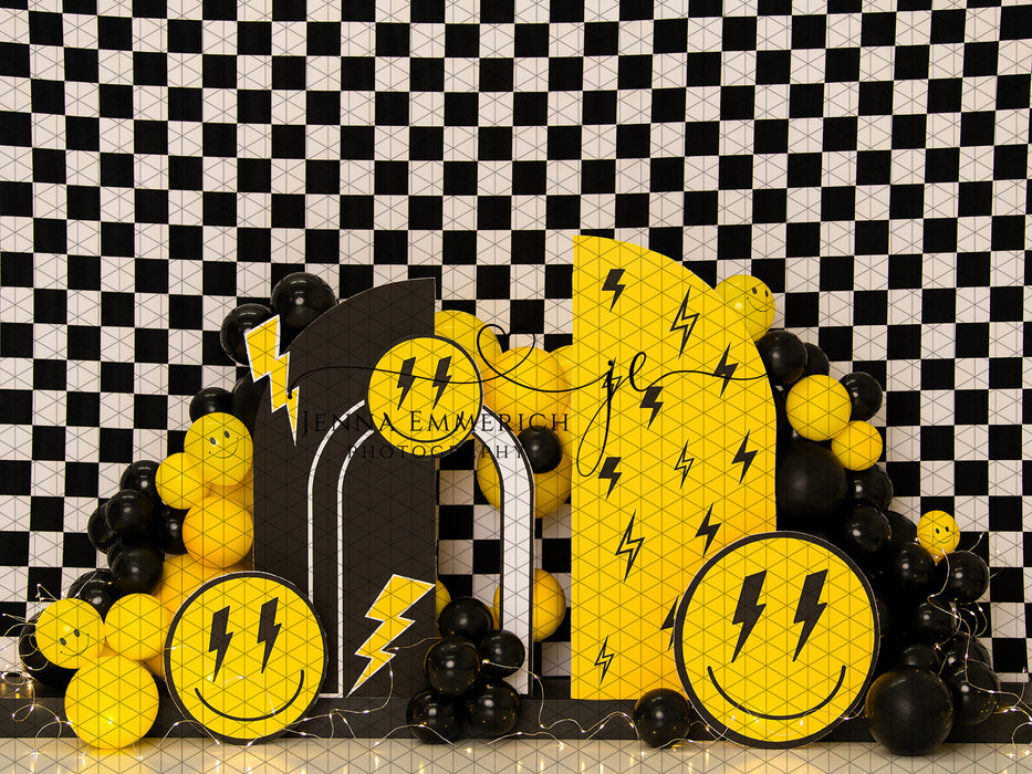 One HAPPY Dude Yellow and Black (JE)