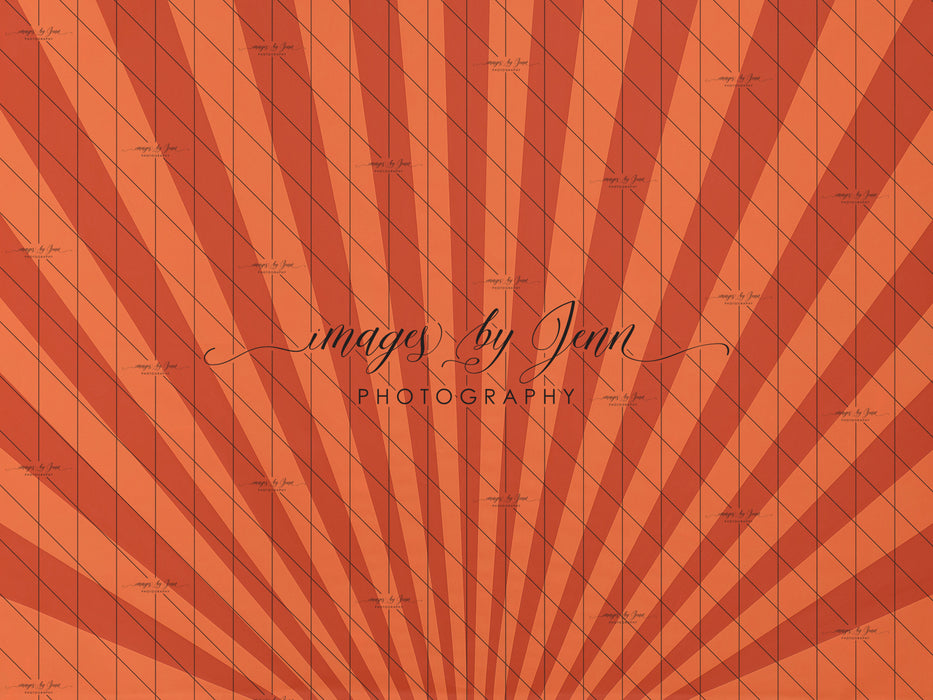 Orange Starburst Drop (JG)