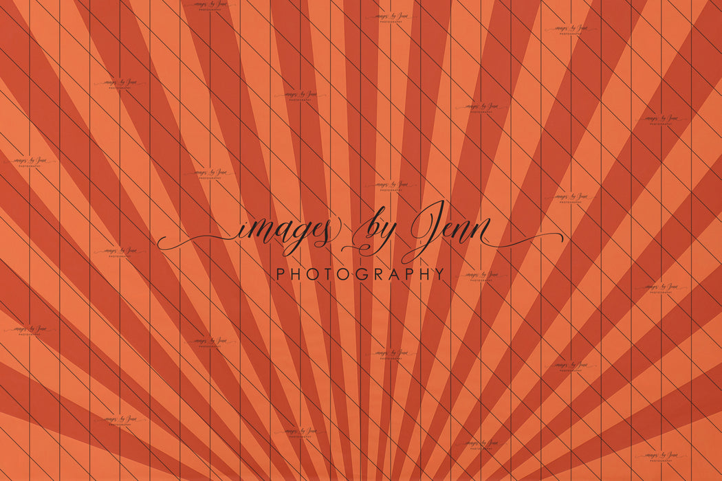 Orange Starburst Drop (JG)