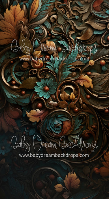 Orange Teal Dream Sweep (RL)