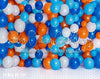 Orange and Blue Balloon Wall (BA)