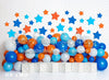 Orange and Blue Balloons and Stars (BA)