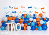 Orange and Blue Nerdy Balloon Party TWO (BA)
