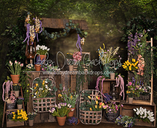 Outdoor Flower Market