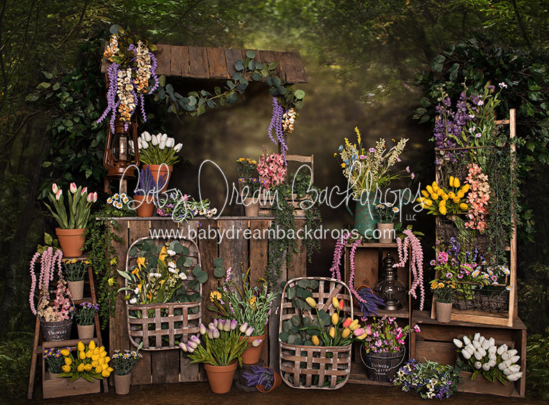 Outdoor Flower Market