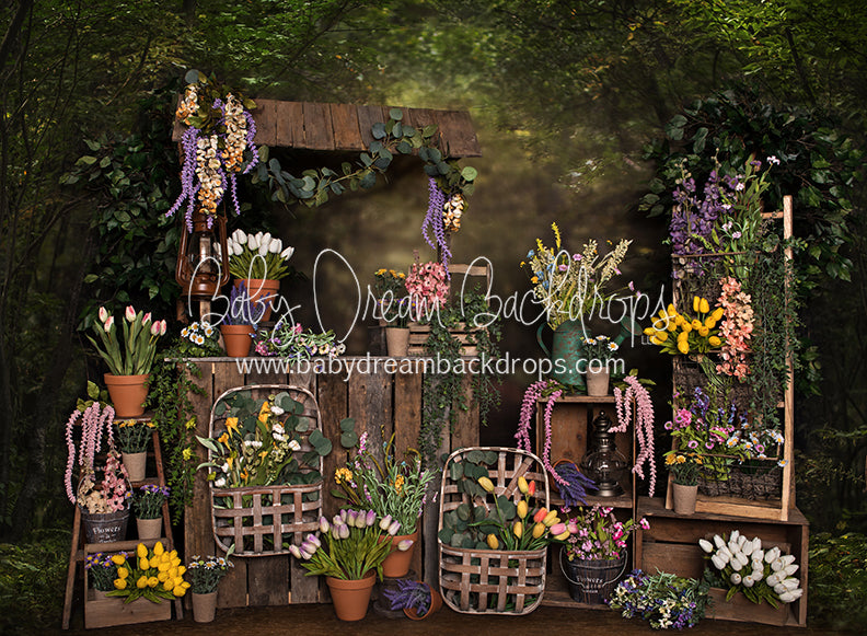 Outdoor Flower Market