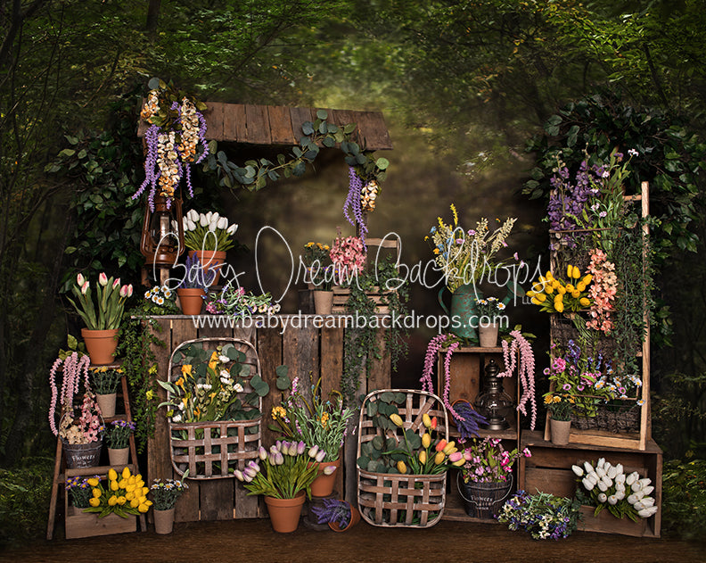 Outdoor Flower Market