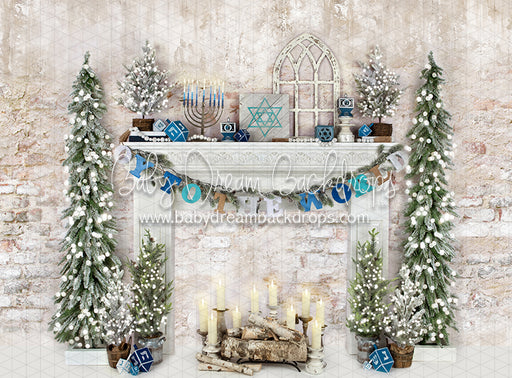 Oy to the World Mantel Lights (Trees)