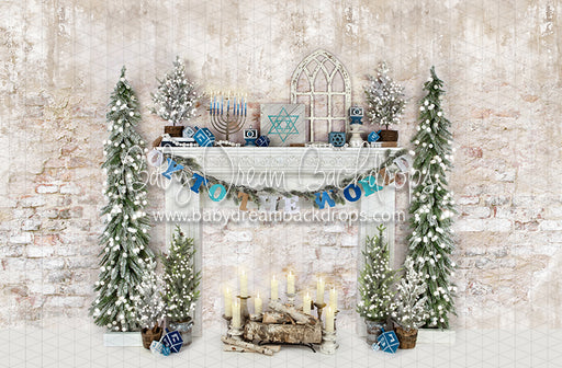 Oy to the World Mantel Lights (Trees)