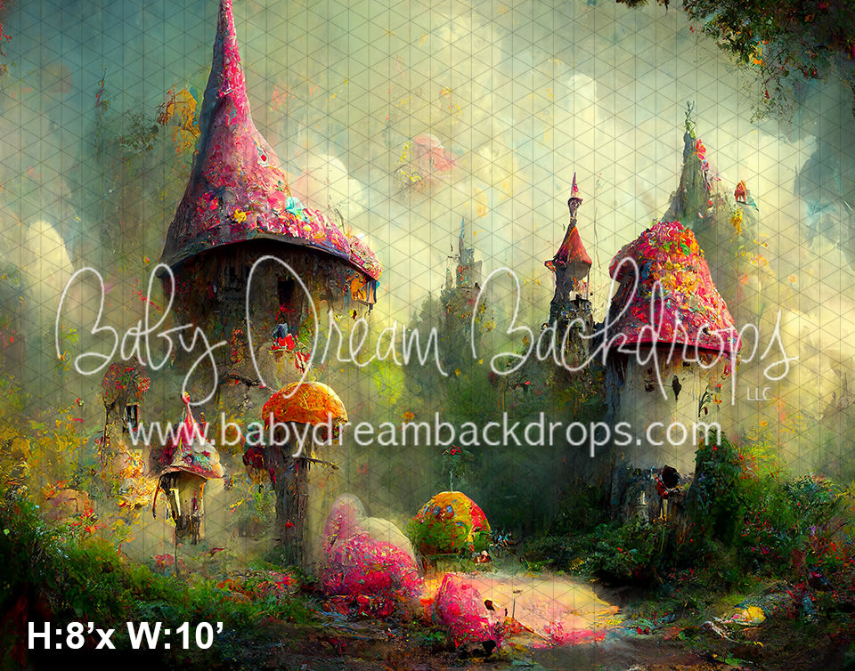 Oz Munchkinland (SM) Baby Dream Backdrops
