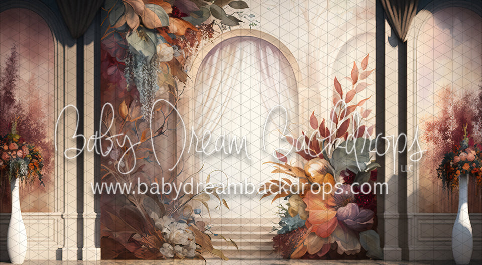 Painted Autumn Pastel Wall (MD)